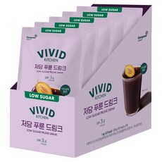 비비드키친 저당 푸룬 드링크, 5개, 200g