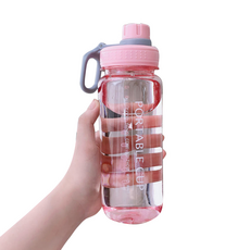 FOREVER 直飲式可提運動水壺, 600ml, 1個, 北歐粉