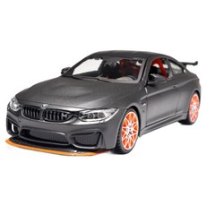 마이스토 1:24 BMW M4 GTS 자동차 다이캐스트 모형, 1개, 그레이