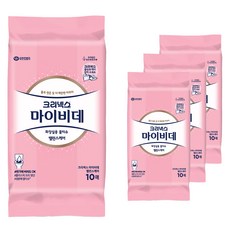 Kleenex Mybidet Cleenex平衡護理濕紙巾, 4個, 10張, 55g