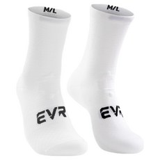 EVR 리플렉터 싸이클링 양말 0902, 화이트, 1개