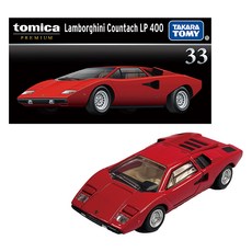 TOMICA 優質33蘭博基尼Countach LP 400玩具, 1個, 混色