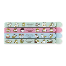 Miravivi 貓福珊迪密封夾 A 4個, 混色設計，多功能用途，保持物品新鮮與整潔, 1組, 混和顏色