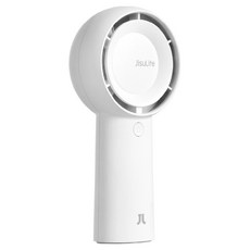 지수라이프 미니 휴대용 무선 선풍기, Handheld Fan LIFE5 Plus 4000mAh, 아이스 화이트