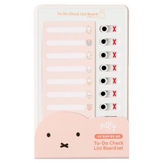STUDIO EIGHT Miffy To Do格子待辦清單, 1個, 混色, 30入