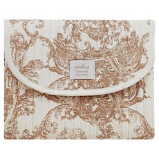 EmonG 幼兒用Towel de zooi攜帶式尿布墊, 1個, 摩卡棕色
