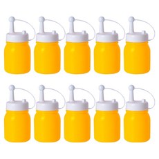 옐로우 소스통 식당 겨자병, 10개, 200ml