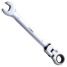 스탠맨 플렉시블 라쳇 렌치 스패너 13mm, 1개 1개