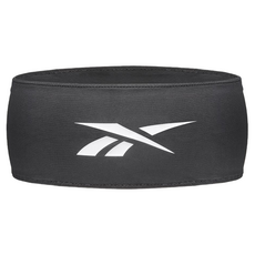 Reebok 運動機能髮帶 黑色 運動吸汗 跑步瑜珈適用 男女通用, 1個, 22 x 7 x 0.4cm