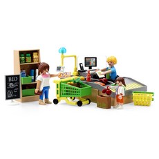 Playmobil 摩比人 有機超市模型 71648, 1個