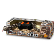 반디 RC 움직이는 킹 스네이크 무선 조종완구, 혼합색상, 1개 혼합색상, 1개