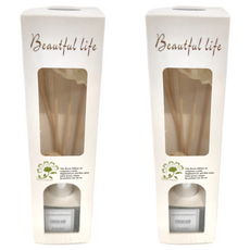 Beautiful life 花漾系列精油擴香瓶,經典款百合,2入組,室內香氛, 2個