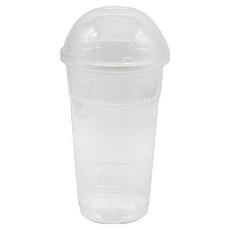 케이스코 투명 pet 아이스컵 945ml x 50p + 돔뚜껑 107mm 50p 세트, 1세트