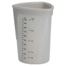 Luci 矽膠量杯 寬 12.4 厘米 x 長 12.4 厘米 x 高 16.9 厘米, 1個