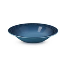 LE CREUSET 東京款義麵盤 25cm 水手藍，日式風格餐盤，享受美食的優雅選擇, 1個