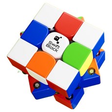 스위프트블록 코리아보드게임즈 간큐브 스위프트 3X3 큐브, 혼합 색상, 1개
