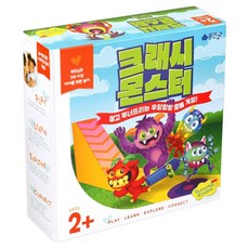 Peaceable Kingdom 幼兒用Crash Monster桌遊, 1個, 混色