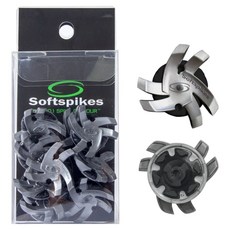 Softspikes 美國龍捲風高爾夫球鞋 鞋釘, 9個, 黑色+銀色