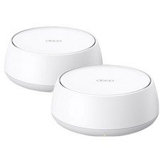 티피링크 BE3600 통합 홈 메시 Wi-Fi 7 시스템 무선 공유기, 2개, Deco BE25