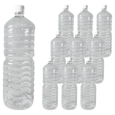 대경 생수 PET 용기 GW 1.8L x 10p + 흰색 캡 10p 세트, 1세트