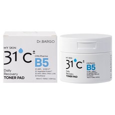 닥터바르고 데일리 리커버리 B5 토너패드 140ml, 1개, 70매입