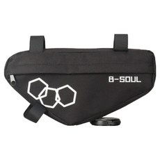 B-SOUL Lumion自行車三角車架包, 1個, 黑色
