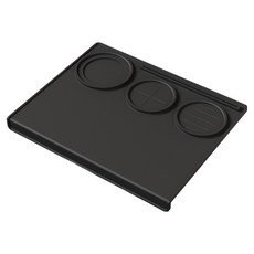 일상속반짝 커피 3구 탬핑매트, 블랙, 1개 블랙, 1개
