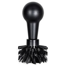 칼딘 커피 포터필터 바스켓 원형 청소 솔 51mm, 블랙, 1개