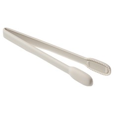 키친팩토리 플래티넘 파스텔 실리콘 멀티집게, 아이보리, 1개