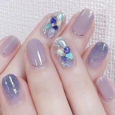 ItTem SHOP 凝膠美甲貼, 1個, 奧萊特 TR011