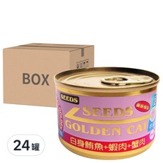 惜時 GOLDEN CAT 健康機能特級金貓大罐, 鮪魚 + 蝦肉 + 蟹肉, 170g, 24罐