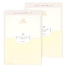 대시앤도트 가든 워크 레터 편지지 8p + 봉투 4p 세트, 02 플레잉 퍼피, 2세트 02 플레잉 퍼피, 2세트