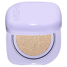 미샤 레이어링 핏 쿠션 세미 글로우 15g, 21 바닐라, 1개
