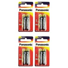 파나소닉 알카라인 AAA 건전지, 2개입, 4개 2개입, 4개