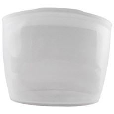 SiliPot 鉑金矽膠料理儲存袋 白色 XL號 2.5L 食物保鮮袋, XL, 1個