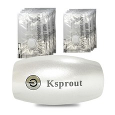 Ksprout 愛藏鮮 3WELL 2in1充抽氣真空機旅行收納套組 珍珠白, 1組, 1入
