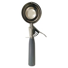 스테인리스 아이스크림 스쿱 8호 70mm, 그레이, 1개 그레이, 1개