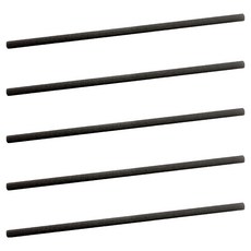 Zero Candle擴香長纖維棒 8mm 30cm, 黑色, 1個, 5個