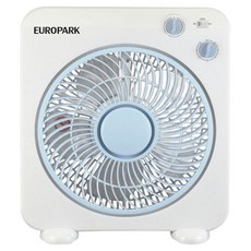 유로파크 슬림형 전망회전 3단풍속 30cm 60분타이머 박스팬 Eu-12B