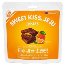 제키스 제주 감귤 초콜릿 6p, 48g, 1개