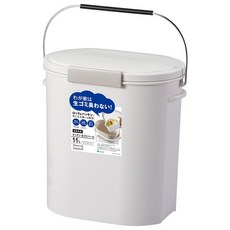 ASVEL EBAN 廚房廚餘垃圾桶 11L, 1個, 灰色
