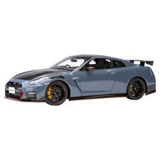 오토아트 레프리카 닛산 GT-R(R35) 니스모 2022 모형자동차 AA775051GY, 그레이, 1개