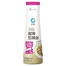 清淨園 低糖芝麻沙拉醬, 310克, 1個