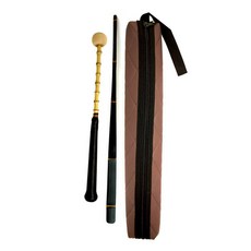 Saehwa 傳統樂器 高級長鼓槌套組 長鼓槌 + 竹伴奏槌 + 收納袋, 韓國傳統樂器, 演奏配件, 1組, 長鼓槌32 x 3cm + 竹伴奏槌43cm, 混和顏色