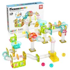 PicassoTILES 畢卡索 大理石紋迷你磁鐵塊組 80入
