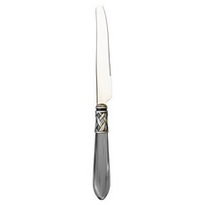 BUGATTI 阿拉丁裝飾環霧面甜點刀 22*1.5cm, 1個, 灰色