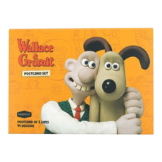 PINKFOOT 8000 Wallace and Gromit 明信片組, 橘色, 14張, 1組