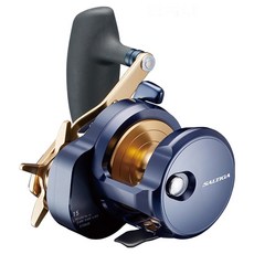 DAIWA 大和 22 Saltiga船釣捲線器 鰹魚 防餌卷線器, 15H 右手把, 混色