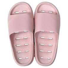 寢室安居 EVA 厚底排水拖鞋, 1雙, 粉色