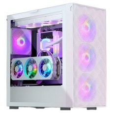 주연테크 2025 리오나인 익스트림 라이젠7 라이젠 8000 시리즈 지포스 RTX 5070 Ti WHITE 512GB 16GB Free DOS, 1개, D787F57T-W